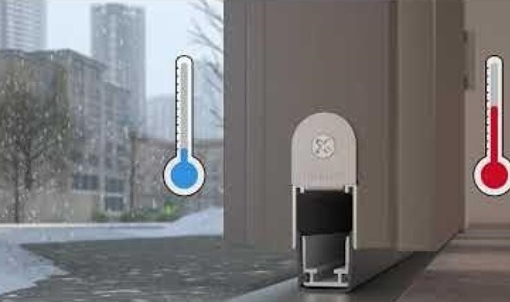 Uszczelki opadające do drzwi