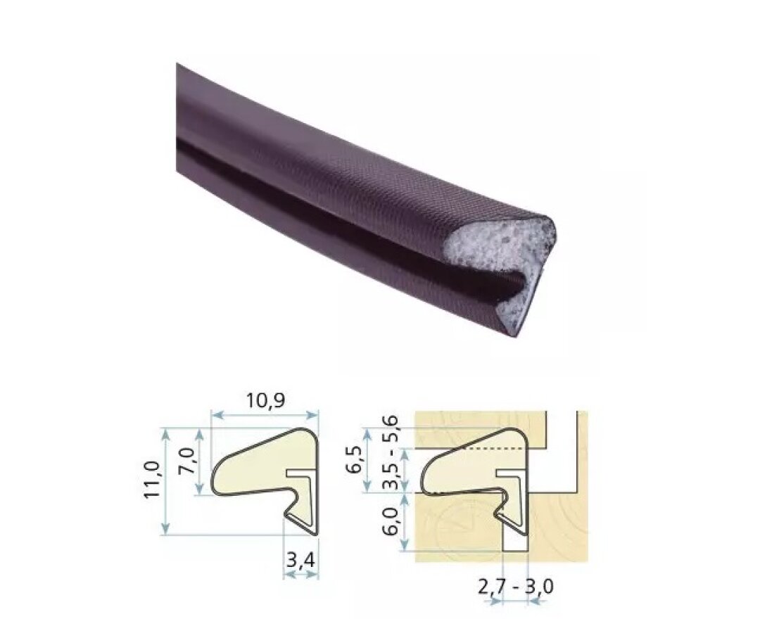 Uszczelka okienna Q-LON QL-3037 200m- fot-