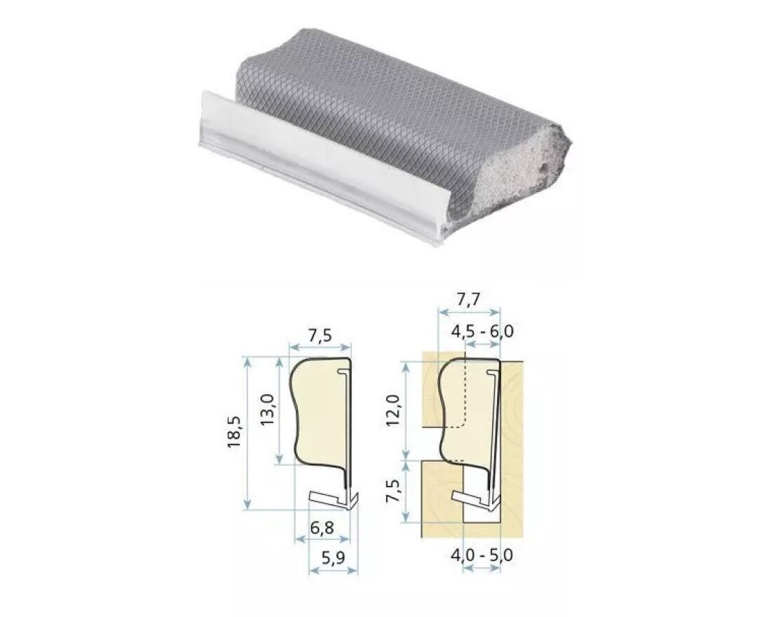 Uszczelka okienna QLON QL-3053 200m- fot-