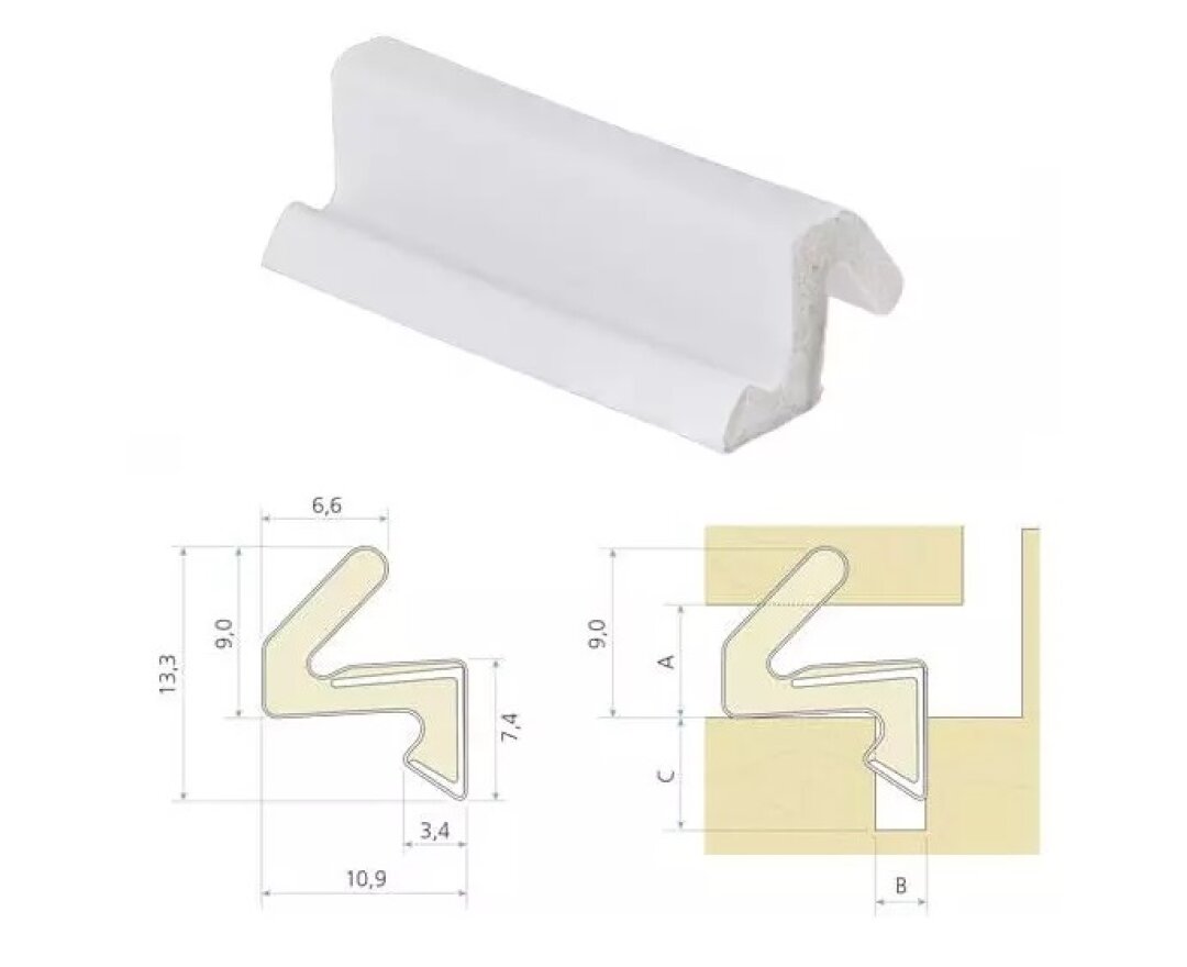 Uszczelka okienna QLON QL-3056 300m- fot-