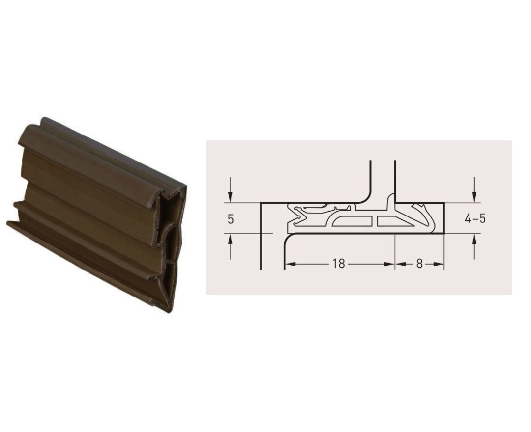 Uszczelka do drzwi zewnętrznych SV185 150m- fot-