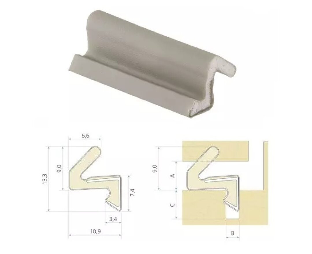 Uszczelka okienna QLON QL-3056 300m- fot-