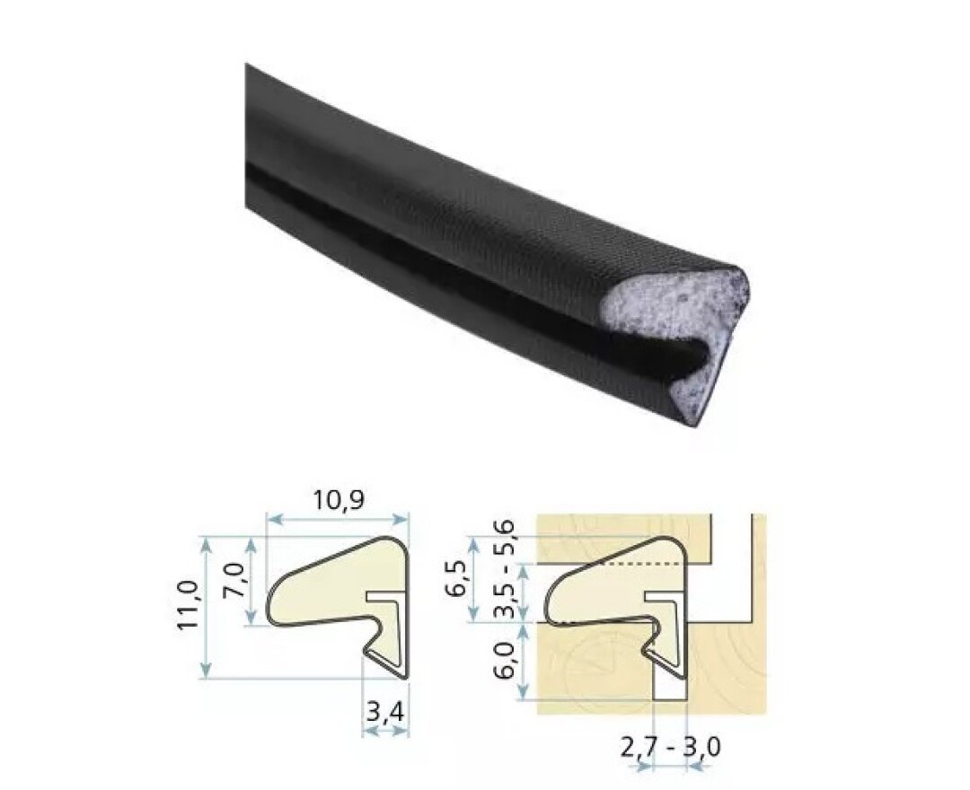 Uszczelka okienna Q-LON QL-3037 200m- fot-