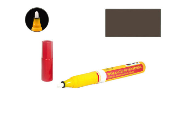 Pisak Kanten fix Premium 2 szt. OTTIMO Brąz irchowy RAL 8014