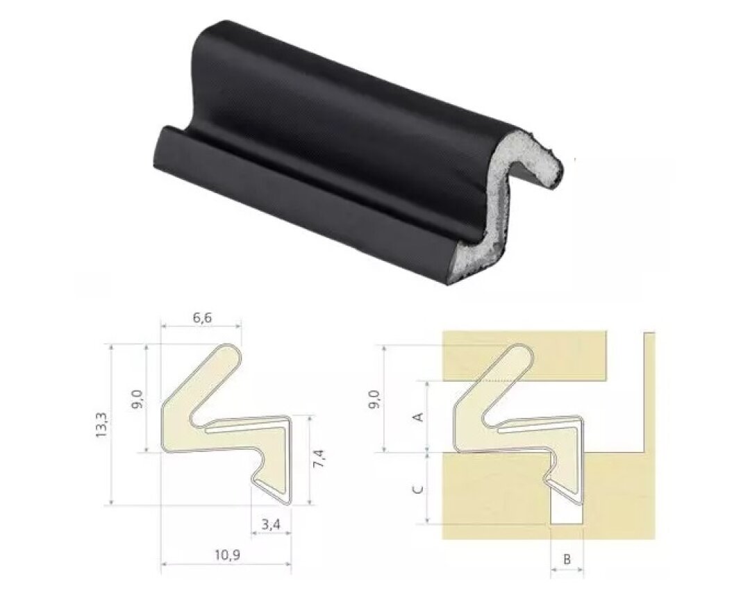 Uszczelka okienna QLON QL-3056 300m- fot-