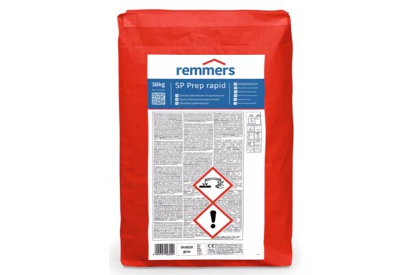 Obrzutka szybkowiążąca SP PREP RAPID / VORSPRITZMÖRTEL SCHNELL remmers Szary