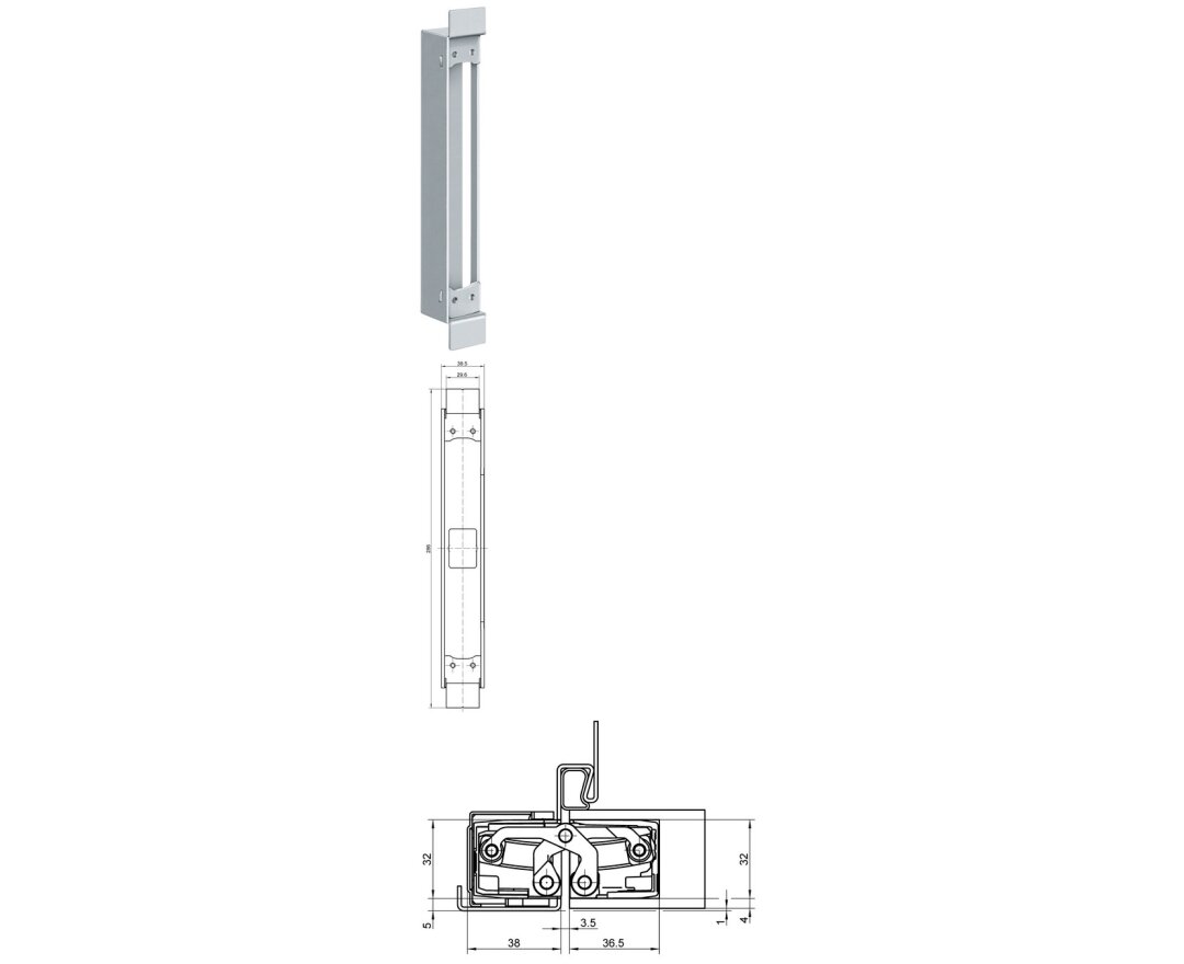 Element gniazdowy TECTUS TE 640 3D SZ- fot-