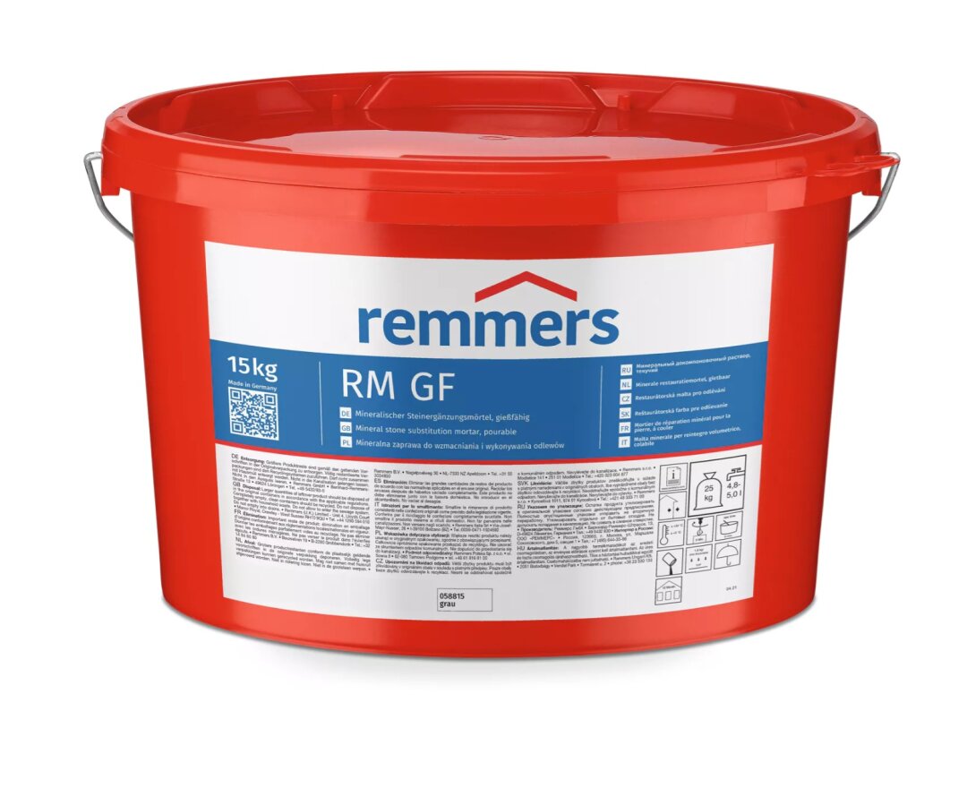 Zaprawa do wykonywania odlewów RM GF 15kg- fot-