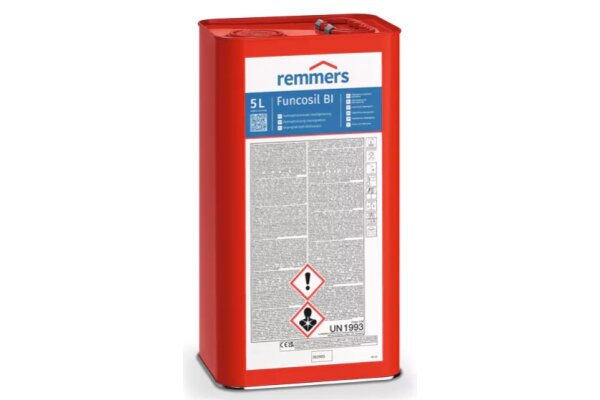 Bezbarwny impregnat hydrofobizujący do betonu Funcosil BI 5L remmers Bezbarwny