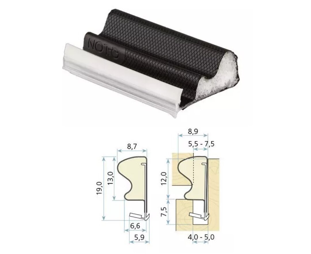 Uszczelka okienna QLON QL-3063 200m- fot-