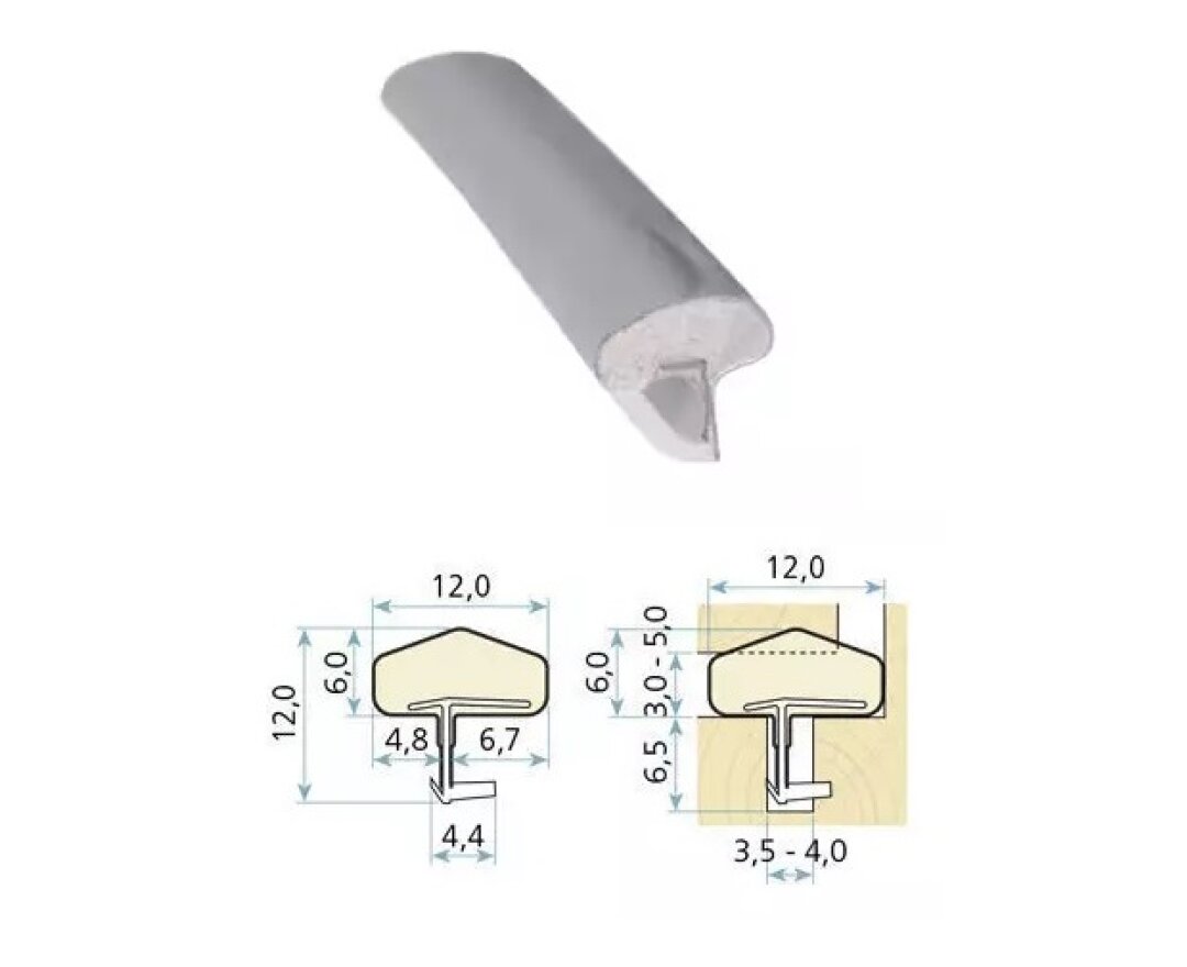 Uszczelka drzwiowa QLON QL-3106 250m- fot-