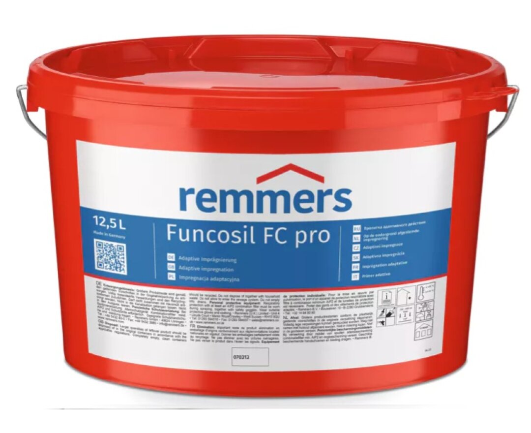 Krem impregnacyjny Funcosil FC pro 12,5L- fot-