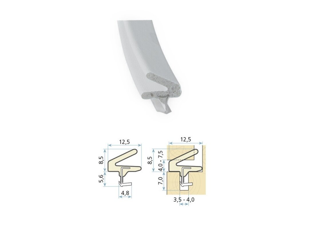 Uszczelka do drzwi QL-3113  200m- fot-