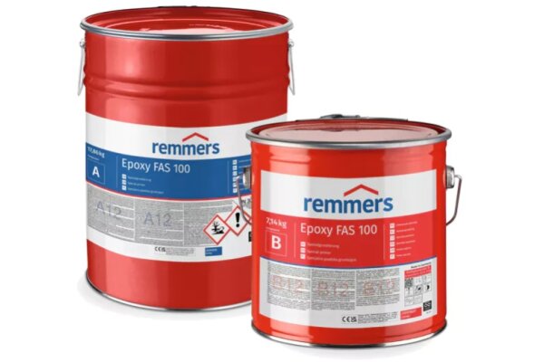 Tolerująca wszystkie podłoża, przezroczysta żywica epoksydowa Epoxy FAS 100 10kg remmers