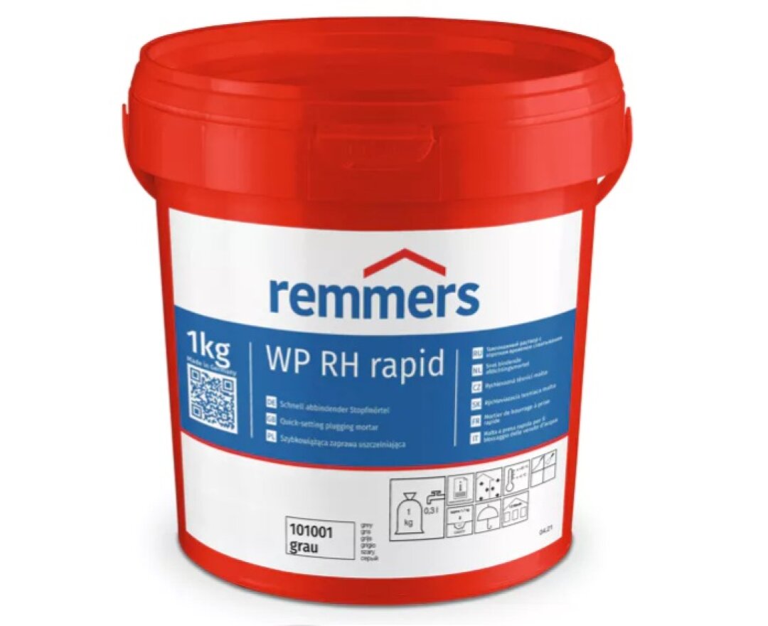 Szybkowiążąca zaprawa uszczelniająca WP RH rapid 5kg- fot-
