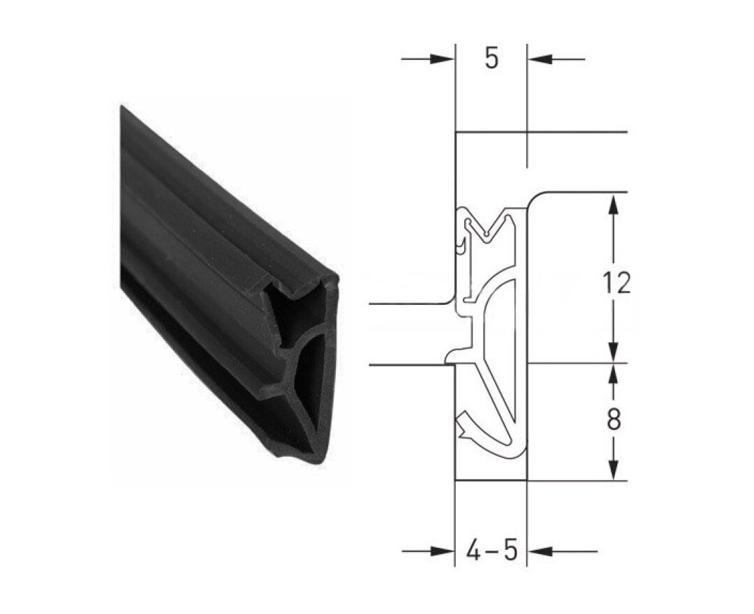 Uszczelka okienna SV12 - 150 m- fot-