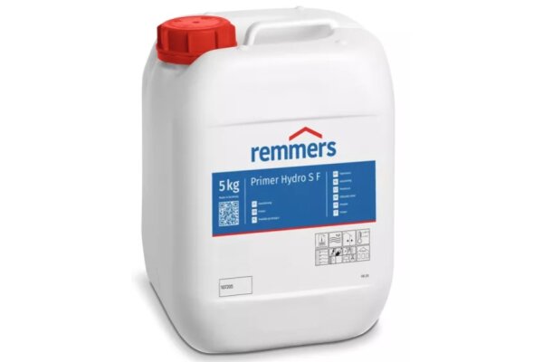 Mineralna powłoka gruntująca o silnym działaniu wzmacniającym Primer Hydro S F 5kg remmers Bezbarwny