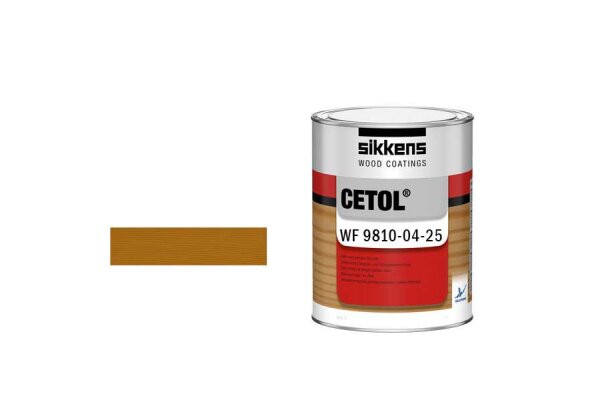 Lazur nawierzchniowy wodny półmatowy Cetol WF9810-04-25 J006T 1,0 l Akzo Nobel Dąb jasny