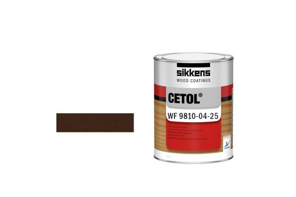 Lazur nawierzchniowy wodny półmatowy Cetol WF9810-04-25 J010T 1,0 l Akzo Nobel Orzech