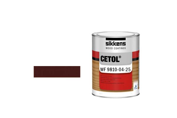 Lazur nawierzchniowy wodny półmatowy Cetol WF9810-04-25 J048T 1,0 l Akzo Nobel Palisander