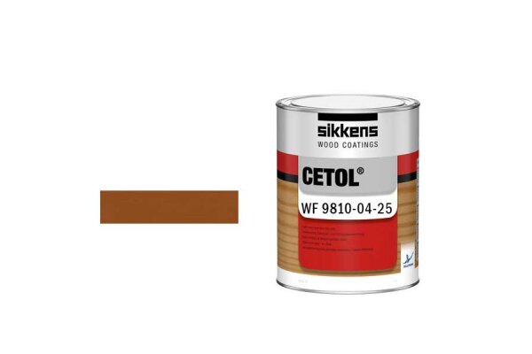 Lazur nawierzchniowy wodny półmatowy Cetol WF9810-04-25 J085T 1,0 l Akzo Nobel Teak