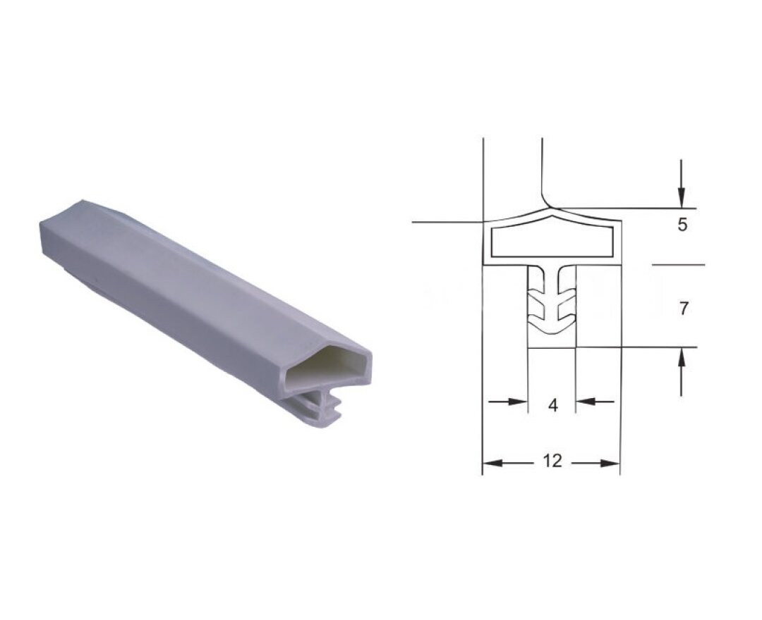 Uszczelka drzwiowa S7292 - 200 m- fot-