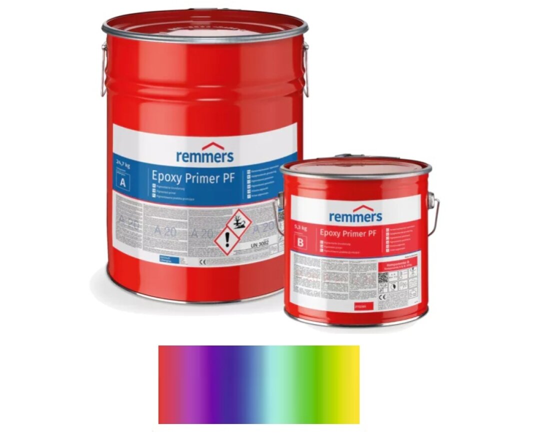 Pigmentowana powłoka gruntująca i warstwa bazowa Epoxy Primer PF 30kg- fot-