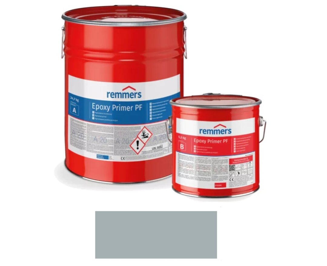 Pigmentowana powłoka gruntująca i warstwa bazowa Epoxy Primer PF 30kg- fot-