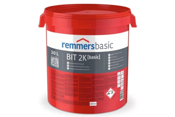 Grubowarstwowa powłoka bitumiczna 2K z dodatkiem polistyrenu BIT 2k [basic] remmers