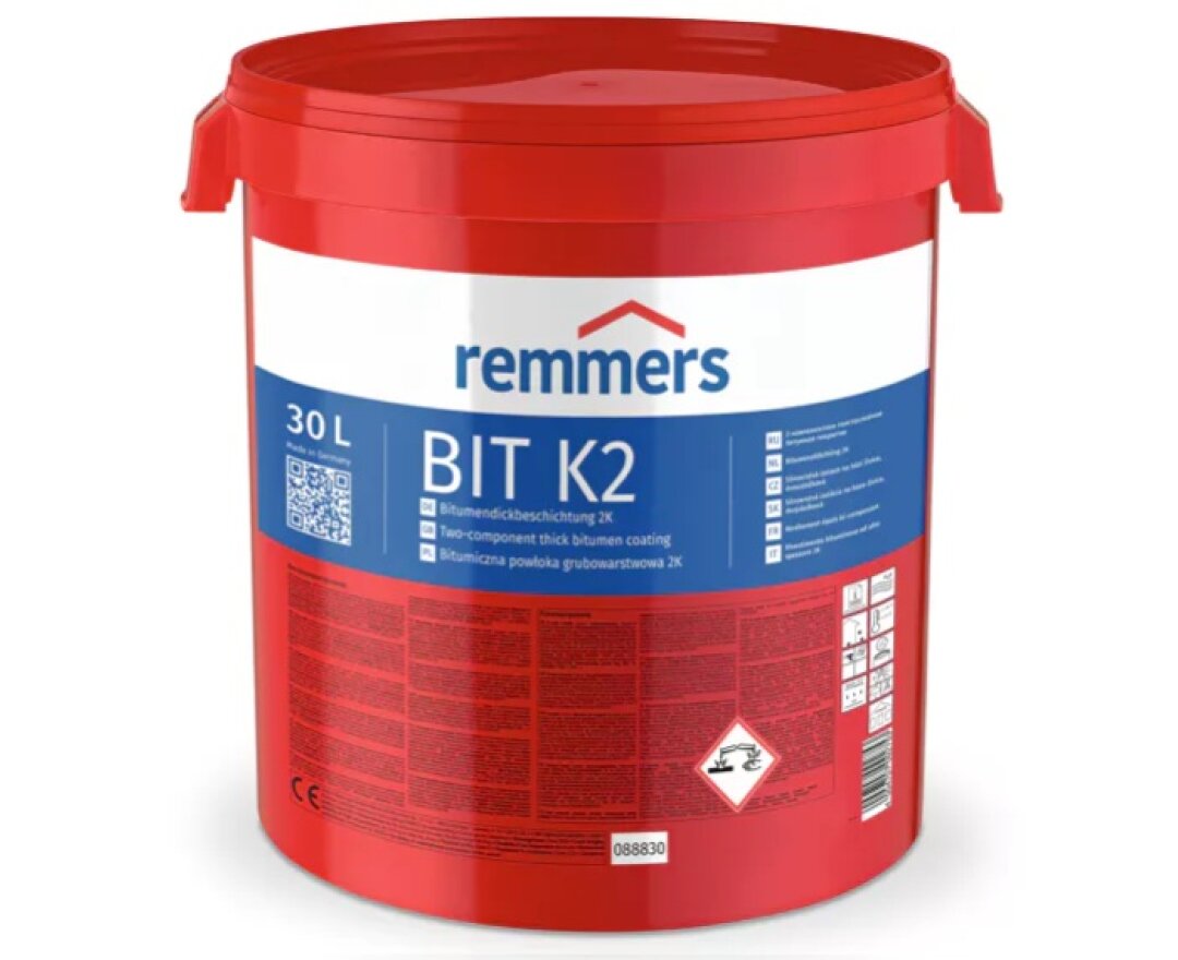 Bitumiczna powłoka grubowarstwowa 2K - BIT K2- fot-
