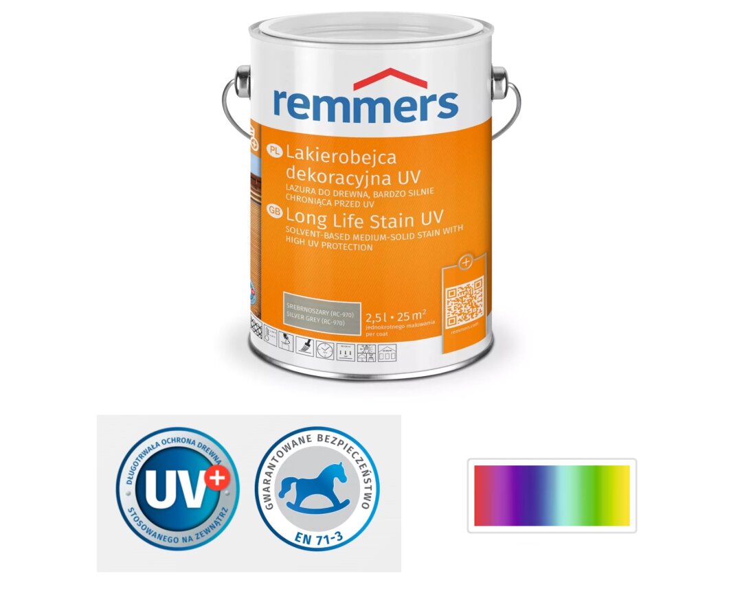 Lakierobejca dekoracyjna UV 5L- fot-