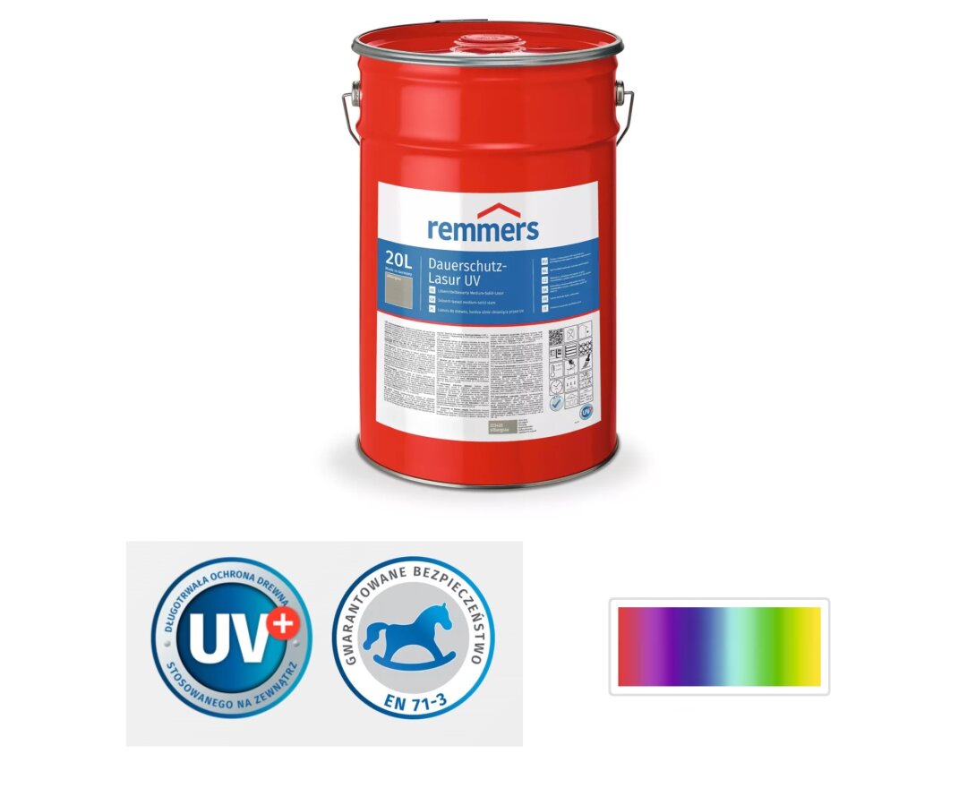 Lakierobejca dekoracyjna UV 20L- fot-