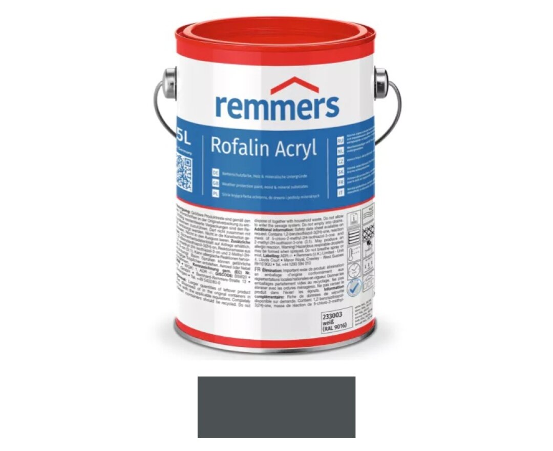 Farba chroniąca przed czynnikami atmosferycznymi Rofalin Acryl 10L- fot-
