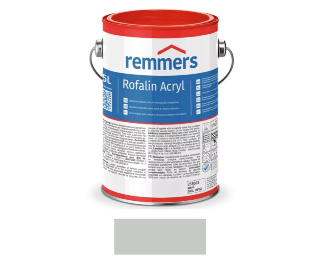 Farba chroniąca przed czynnikami atmosferycznymi Rofalin Acryl 10L- fot-