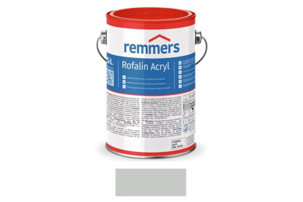 Farba chroniąca przed czynnikami atmosferycznymi Rofalin Acryl 5L remmers Jasnoszary