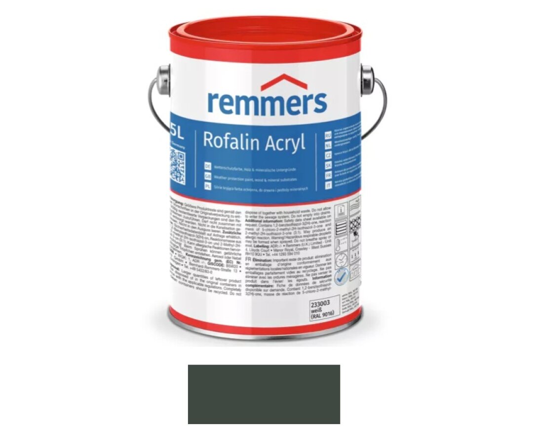 Farba chroniąca przed czynnikami atmosferycznymi Rofalin Acryl 5L- fot-