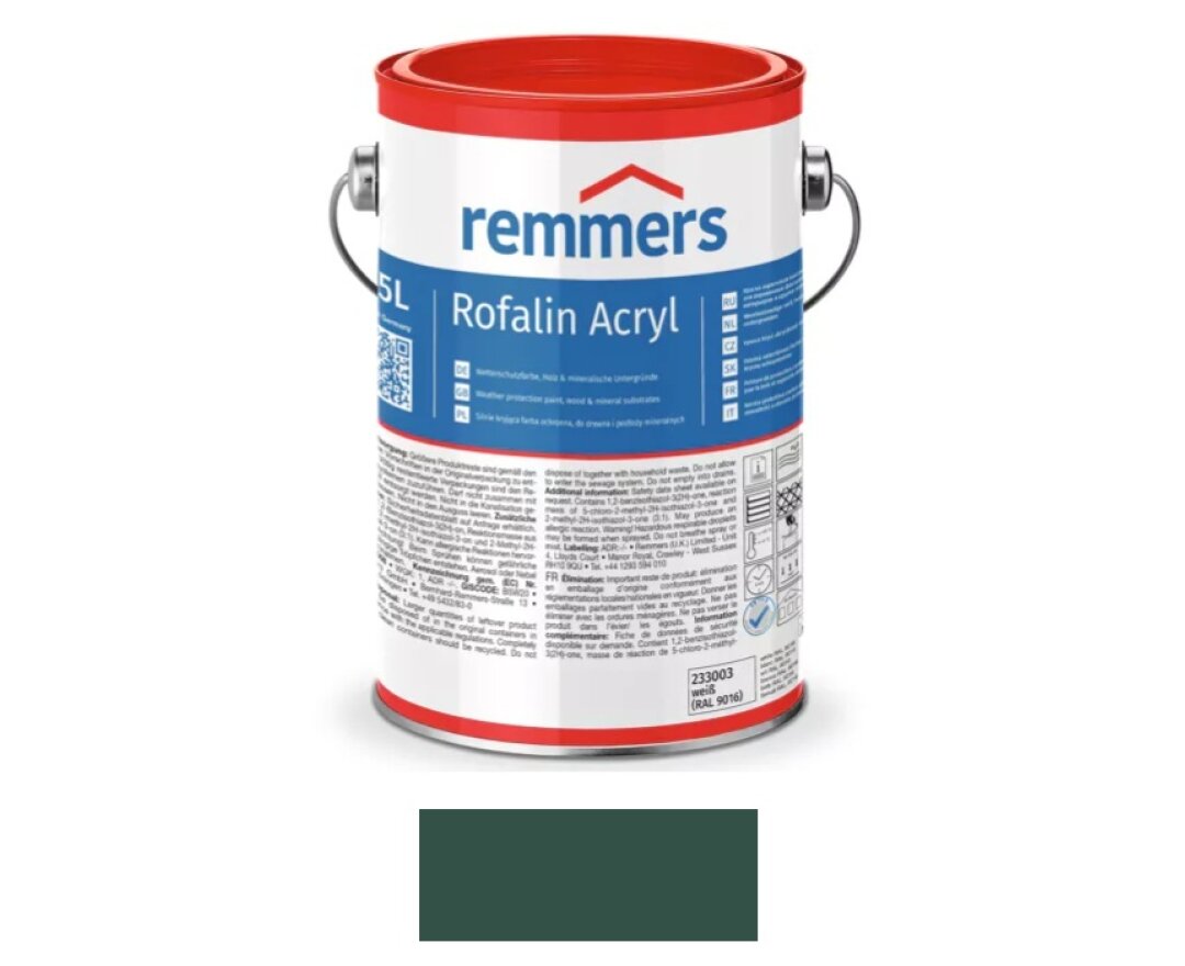 Farba chroniąca przed czynnikami atmosferycznymi Rofalin Acryl 5L- fot-