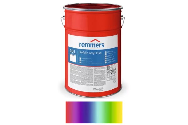 Farba do ochrony drewna i innych podłoży Rofalin Acryl Plus 5L remmers Niestandardowy