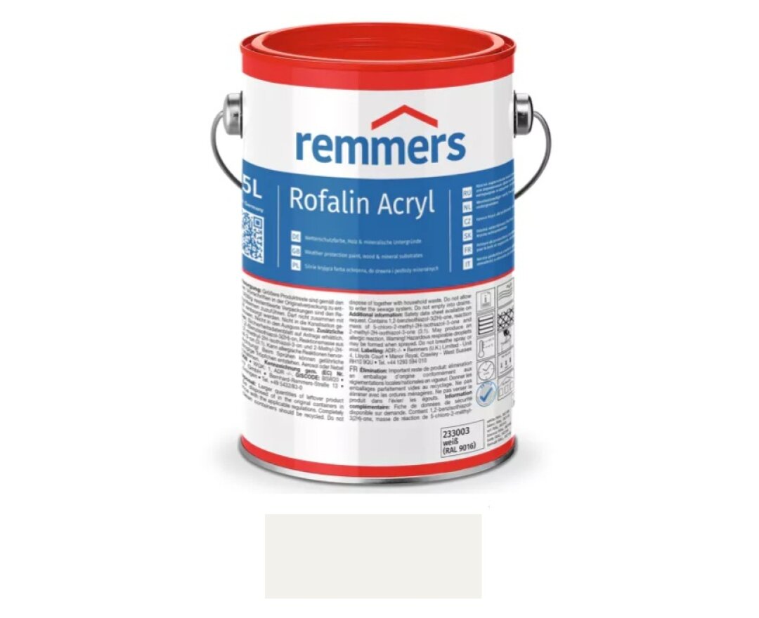 Farba chroniąca przed czynnikami atmosferycznymi Rofalin Acryl 20L- fot-