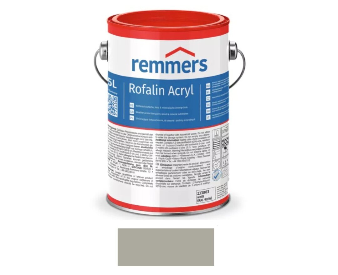 Farba chroniąca przed czynnikami atmosferycznymi Rofalin Acryl 5L- fot-