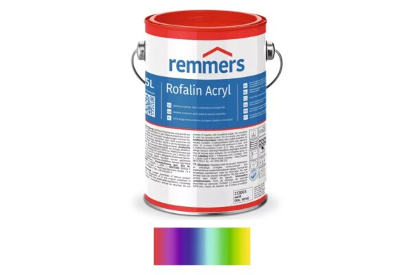 Farba chroniąca przed czynnikami atmosferycznymi Rofalin Acryl 2,5L remmers Niestandardowy