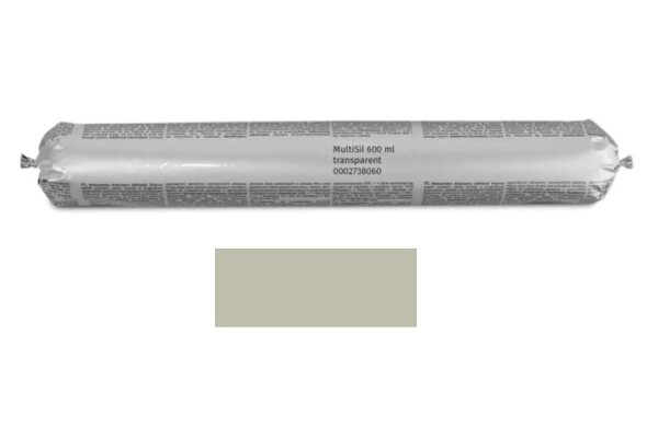 Uniwersalny, alkoksysieciujący uszczelniacz silikonowy MultiSil 310ml remmers Cementowoszary