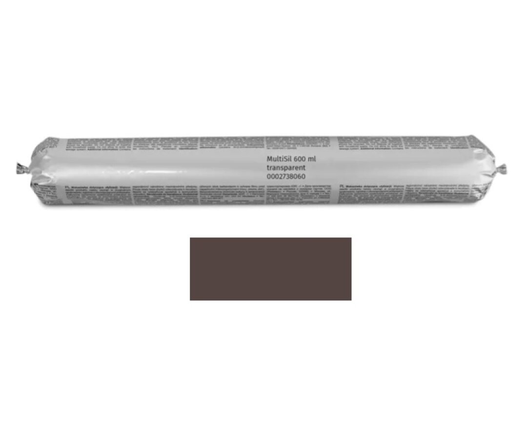 Uniwersalny, alkoksysieciujący uszczelniacz silikonowy MultiSil 600ml- fot-