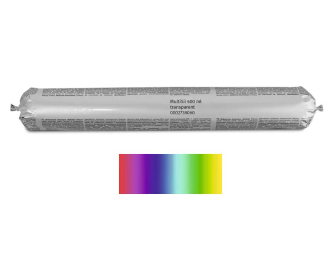 Uniwersalny, alkoksysieciujący uszczelniacz silikonowy MultiSil 600ml- fot-