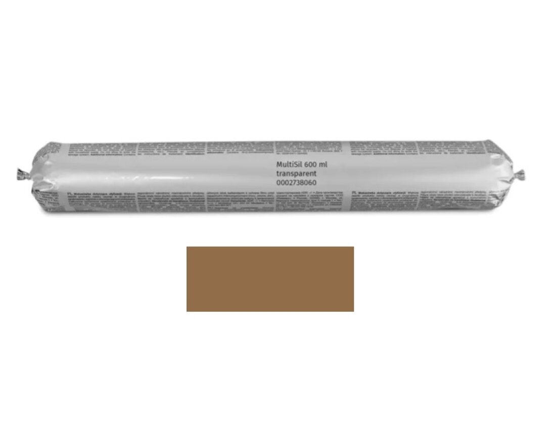 Uniwersalny, alkoksysieciujący uszczelniacz silikonowy MultiSil 600ml- fot-
