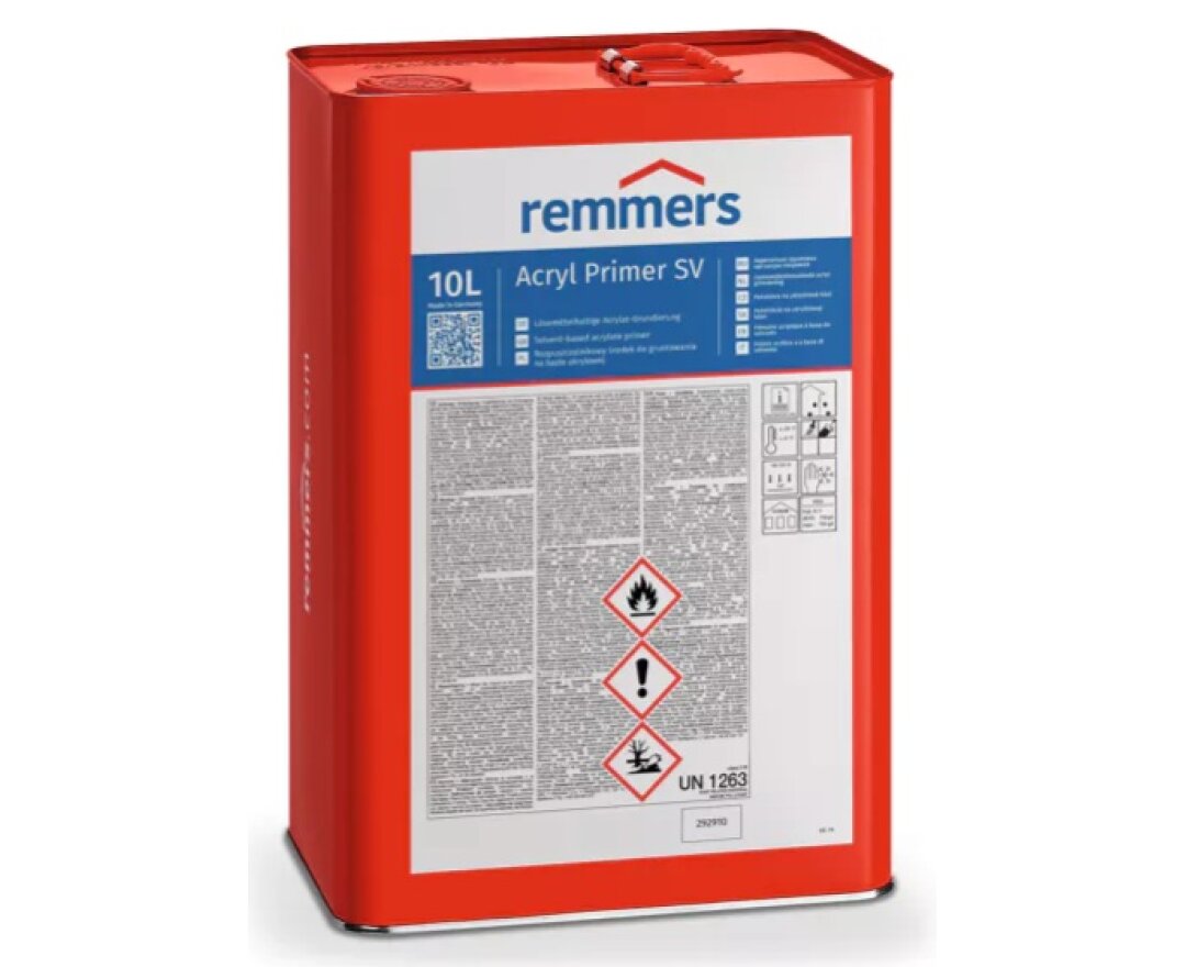 Powłoka gruntująca pod farbę Acryl-Zementlack Acryl Primer SV 5L- fot-