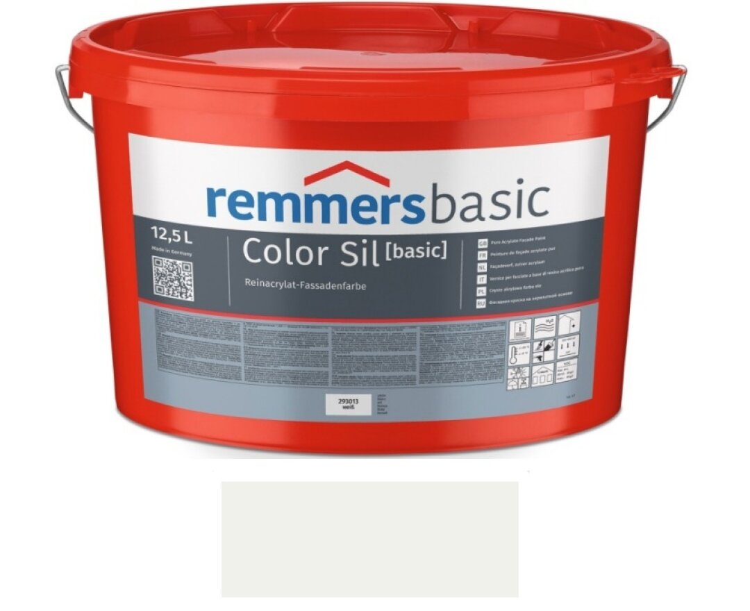 Wysokiej jakości farba elewacyjna Color Sil [basic] 12,5L- fot-