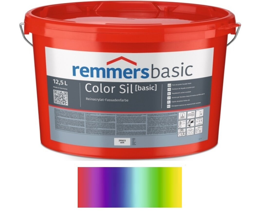 Wysokiej jakości farba elewacyjna Color Sil [basic] 12,5L- fot-