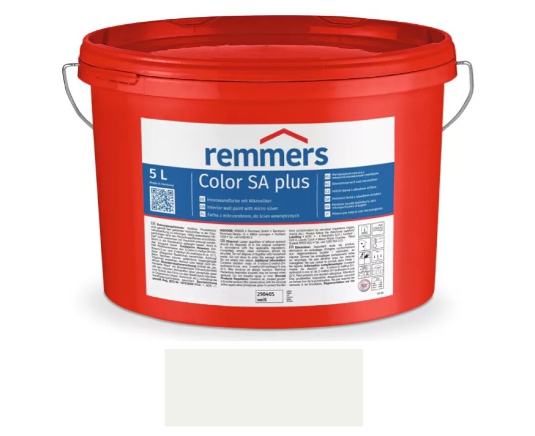 Wysokiej jakości, niskoemisyjna farba do wnętrz Color SA plus 12,5l- fot-