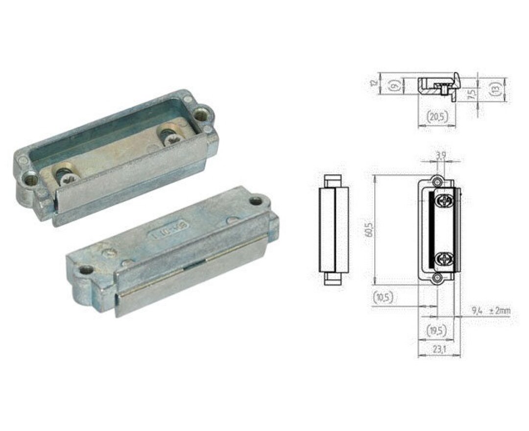 Wkład 115-0 do zaczepu kątowego zamka głównego- fot-